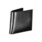 Calvin Klein Nero leather men's wallet with multiple card slots and a sleek, minimalist design.