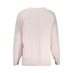 Black Guess Jeans women's jacket made of polyester, stylish and fitted with a front zipper and collar detail.