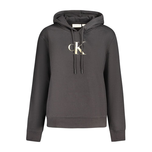 Calvin Klein Black Cotton Women Sweater Calvin Klein