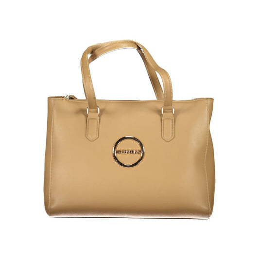 Mario Valentino Beige Polyethylene Women Handbag Mario Valentino