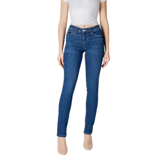 Liu Jo Blue Cotton Mom Jean Liu Jo