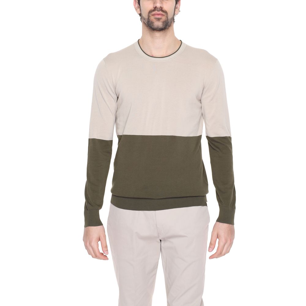 Liu Jo Beige Cotton Sweatshirt Liu Jo