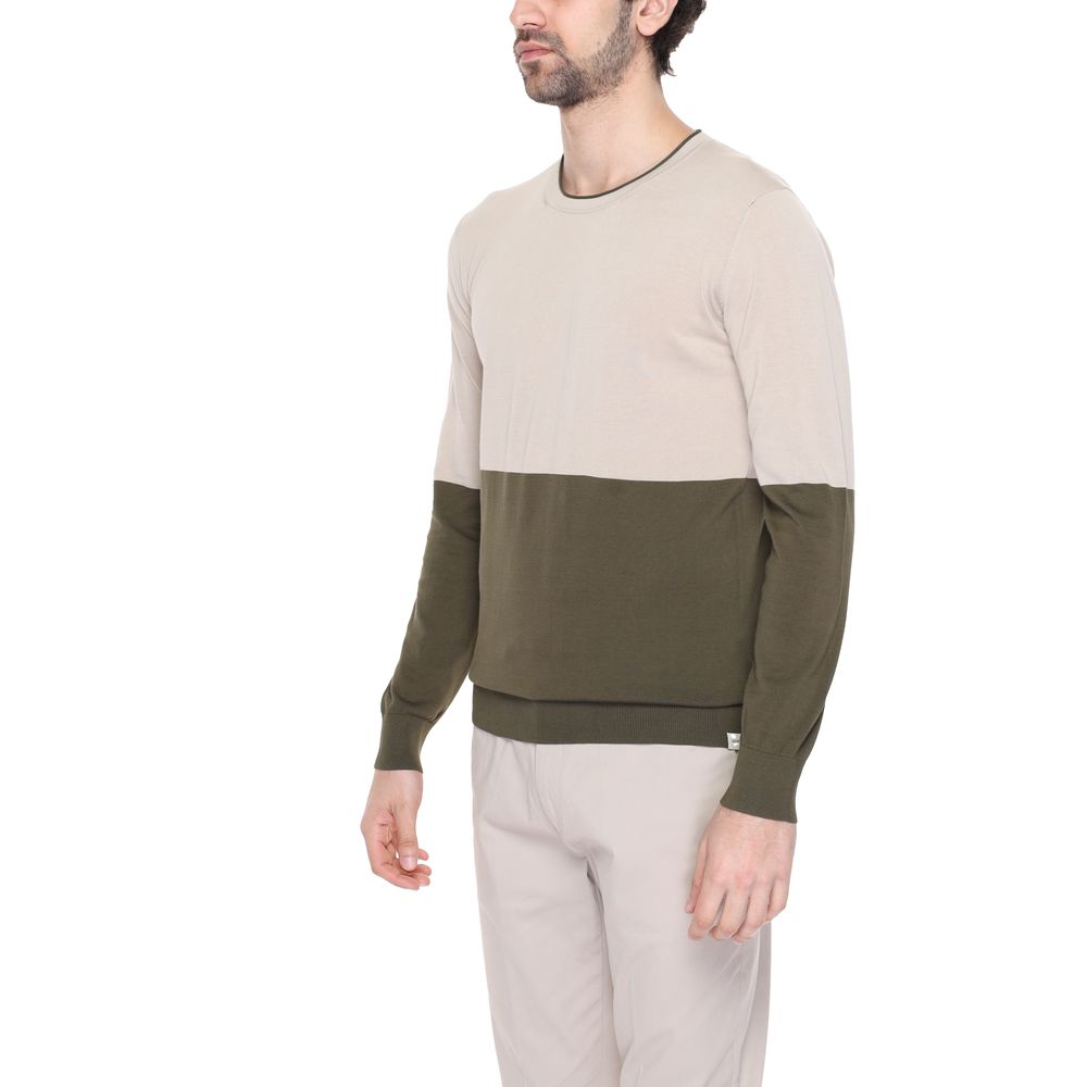 Liu Jo Beige Cotton Sweatshirt Liu Jo