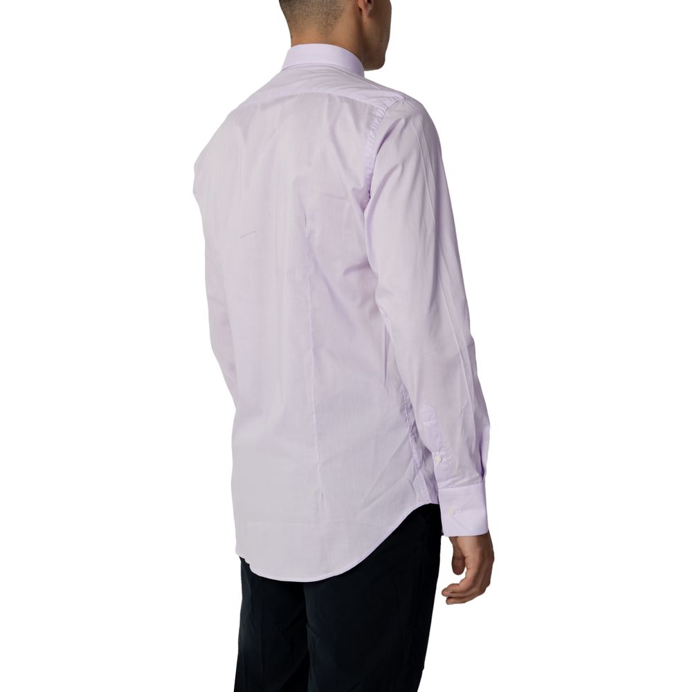 Liu Jo Purple Cotton Shirt Liu Jo