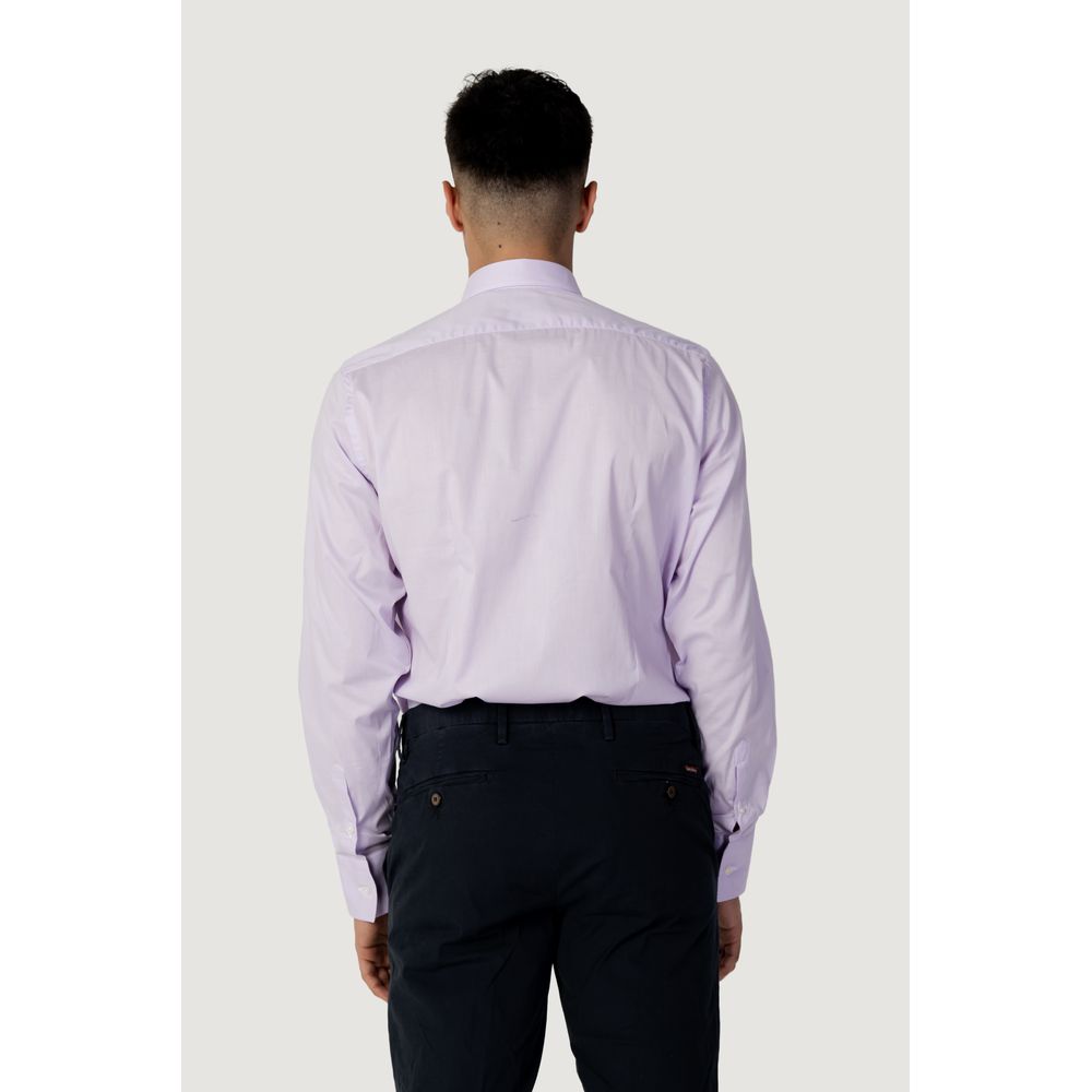 Liu Jo Purple Cotton Shirt Liu Jo