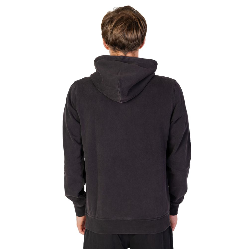 Liu Jo Black Cotton Hoody Liu Jo