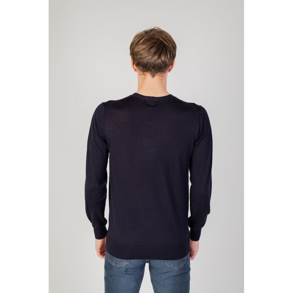 Liu Jo Blue Cotton Sweatshirt Liu Jo