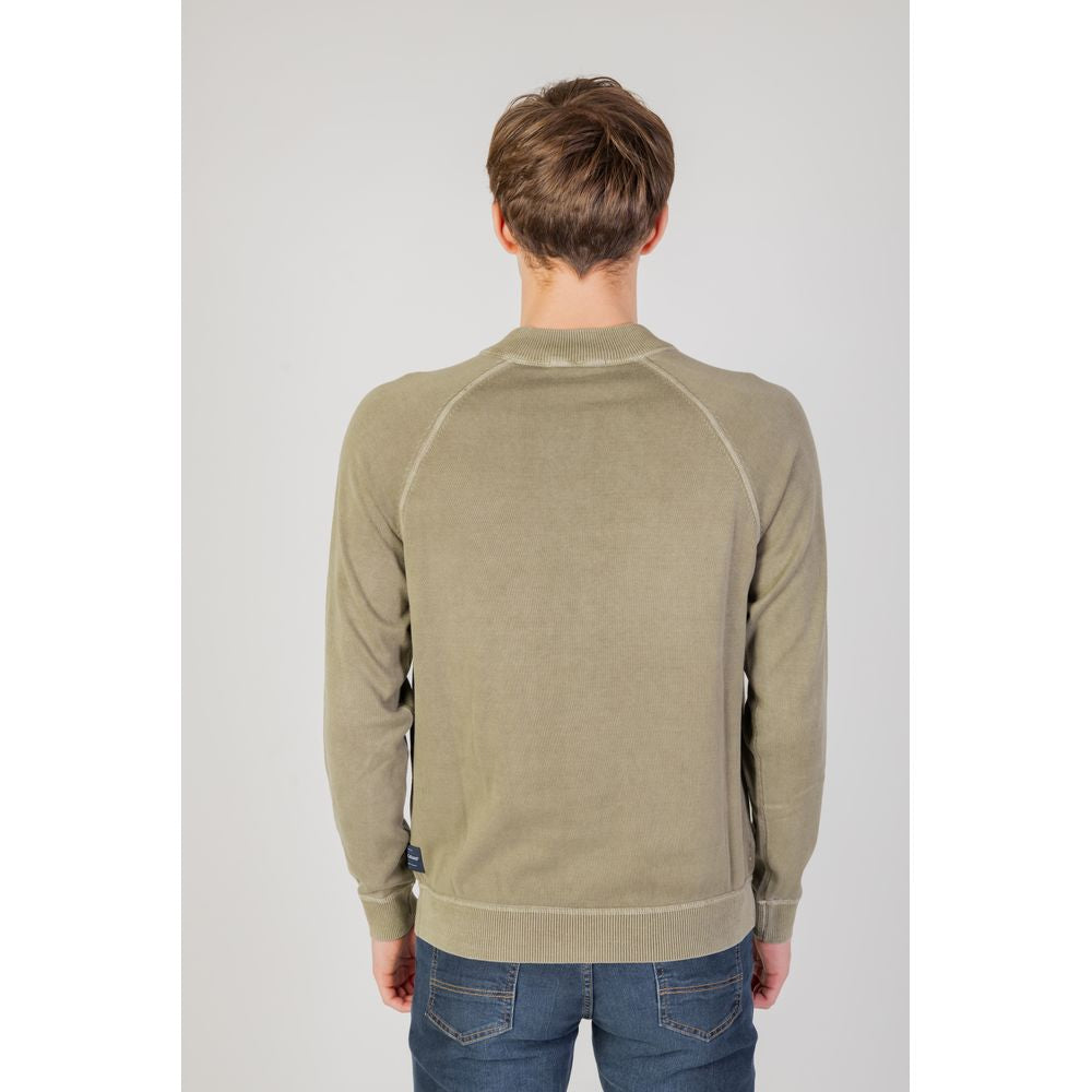 Liu Jo Green Cotton Sweatshirt Liu Jo