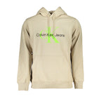 Calvin Klein Beige Cotton Men's Sweatshirt