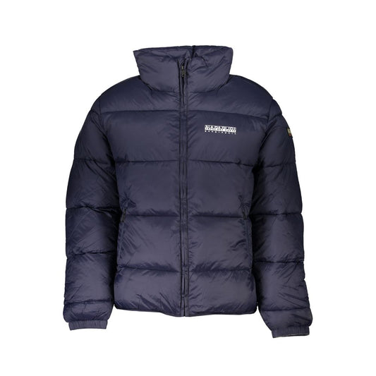 Napapijri Blue Polyamide Men's Jacket Napapijri