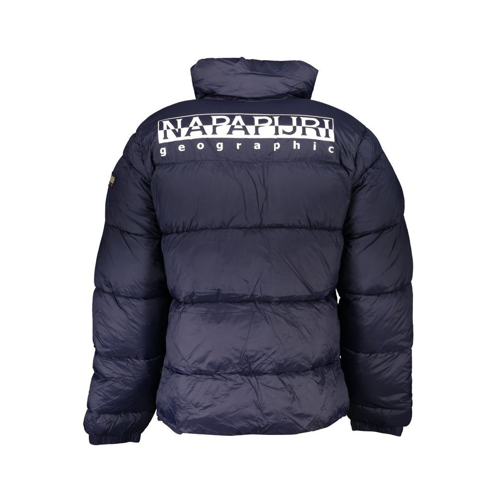 Napapijri Blue Polyamide Men's Jacket Napapijri