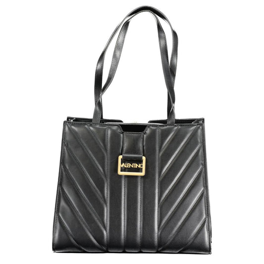 Mario Valentino Black Polyethylene Handbag Mario Valentino