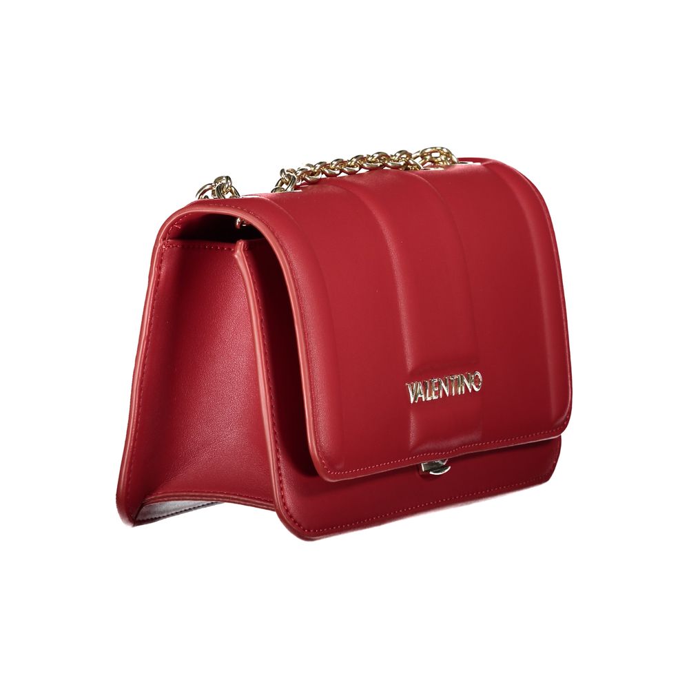 Mario Valentino Rosso Polyurethane Women's Bag - Eljoys Fashion 