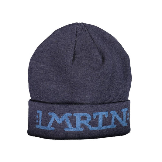 La Martina Blue Acrylic Men Cap La Martina