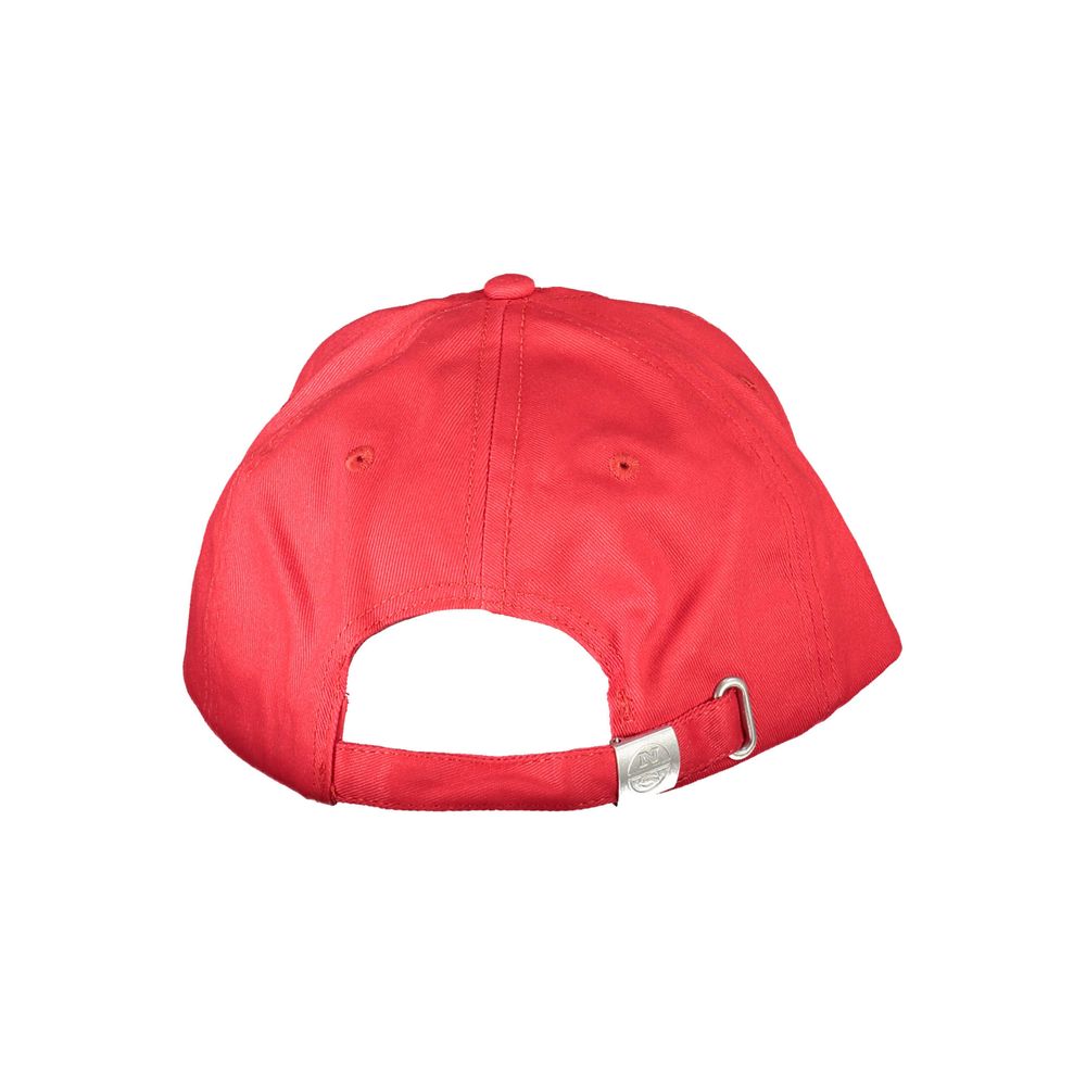 North Sails Red Cotton Men Cap North Sails