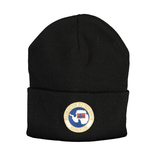 Napapijri Black Marabou Men Hat Napapijri