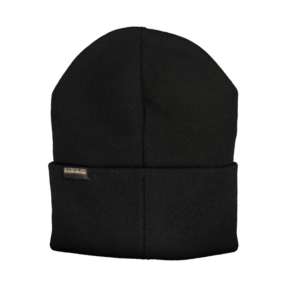 Napapijri Black Marabou Men Hat Napapijri