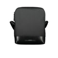 Calvin Klein sleek black shoulder bag with contrasting details, featuring a modern design and adjustable strap.