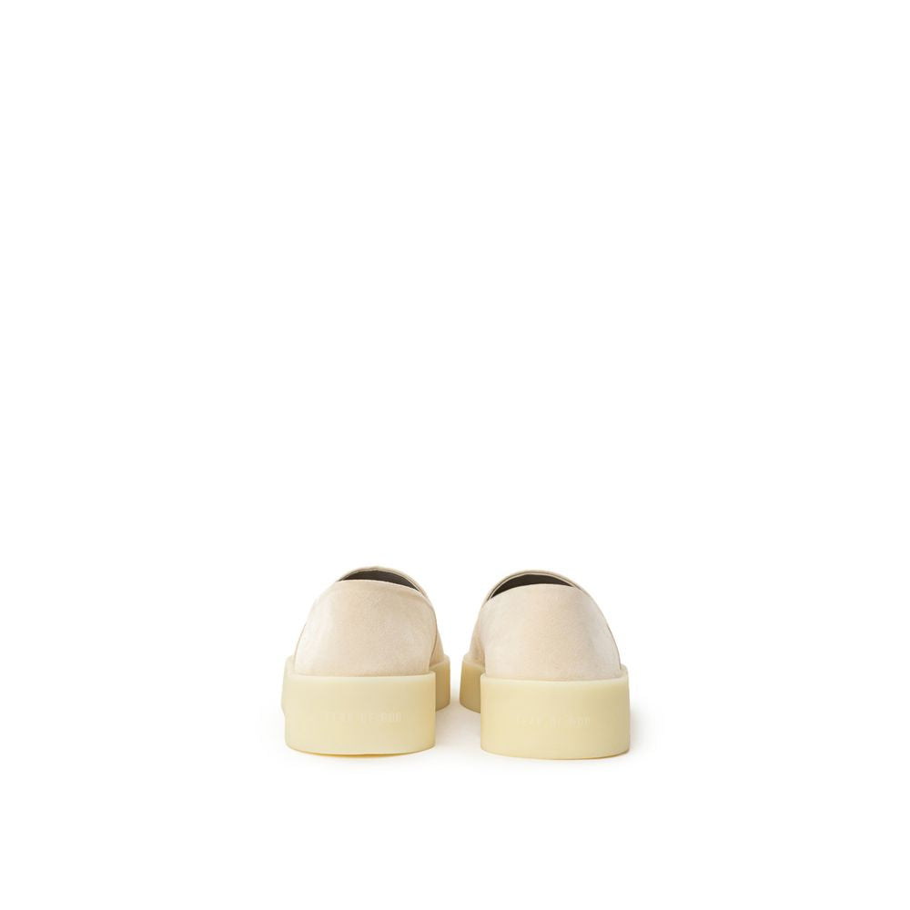 Fear Of God Beige Leather Slip-On Loafer Fear Of God