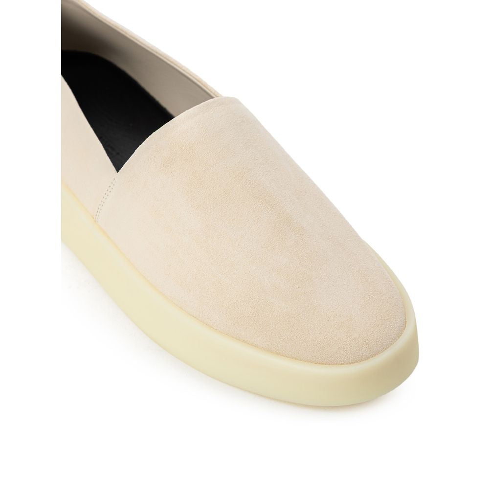 Fear Of God Beige Leather Slip-On Loafer Fear Of God