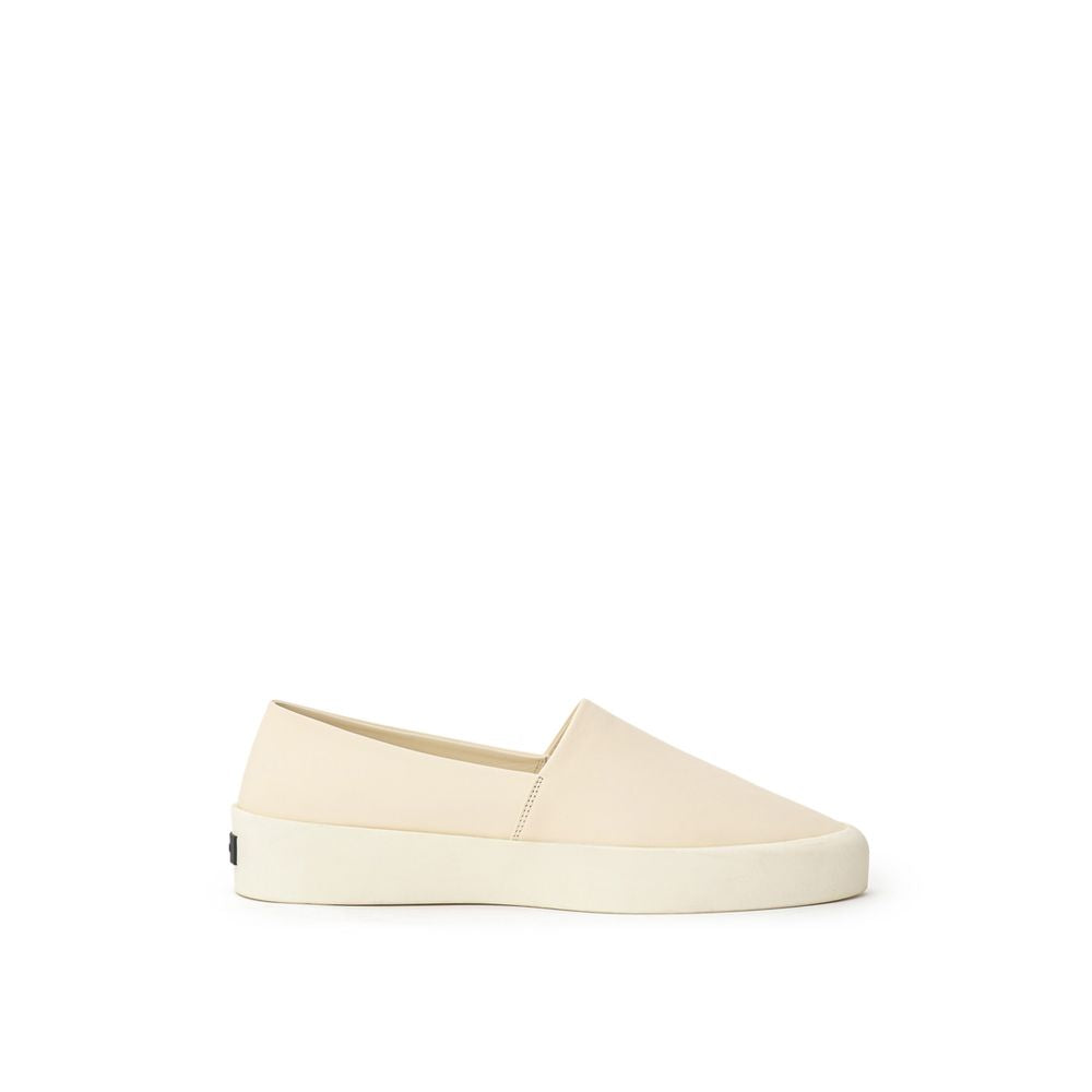 Fear Of God Beige Leather Slip-On Loafer Fear Of God