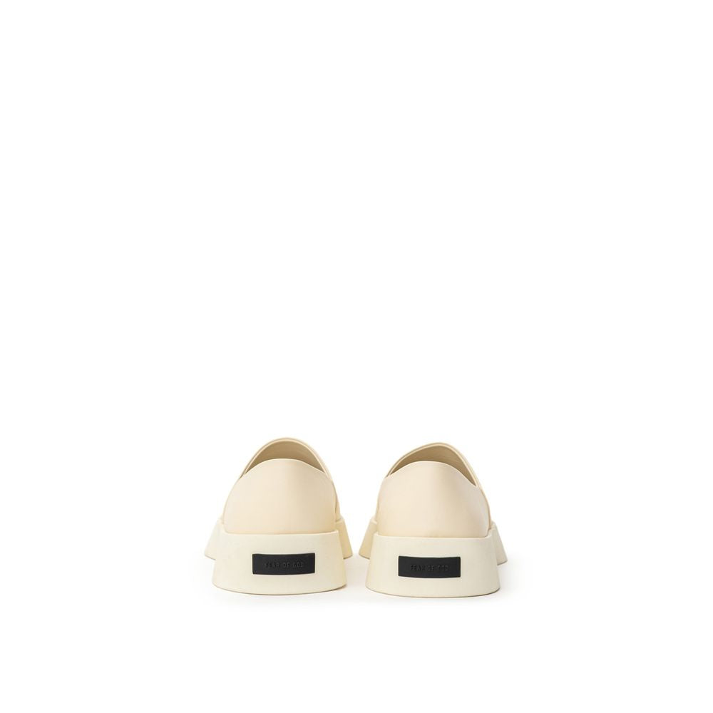 Fear Of God Beige Leather Slip-On Loafer Fear Of God
