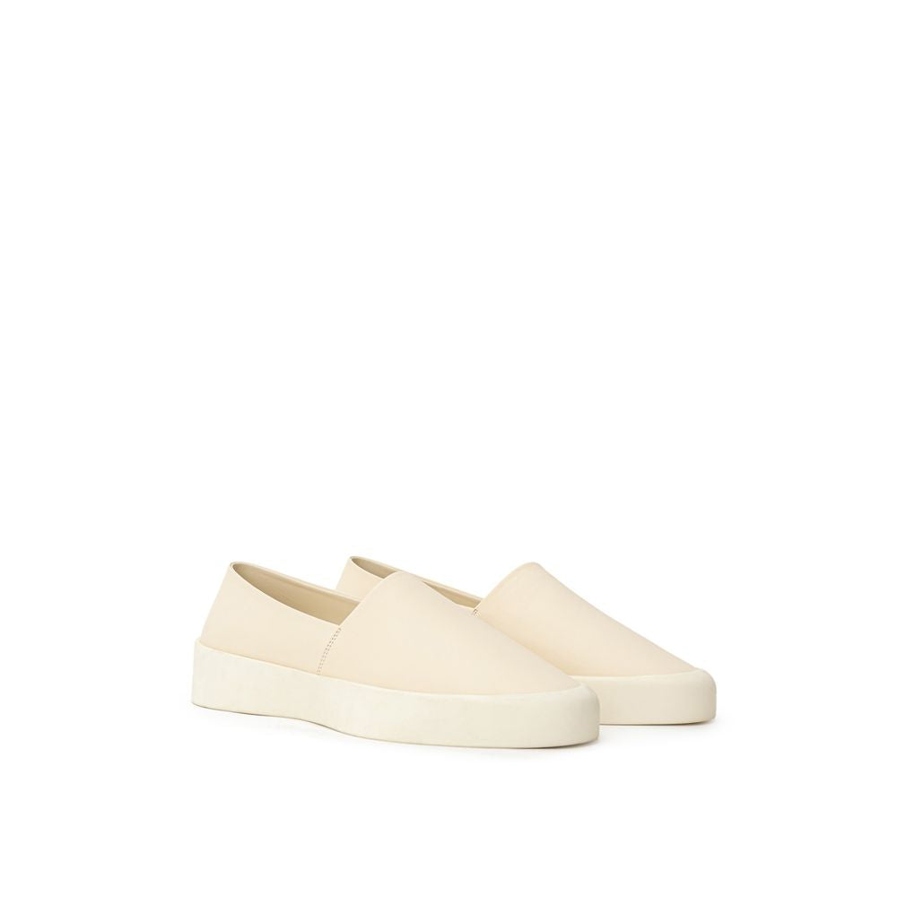 Fear Of God Beige Leather Slip-On Loafer Fear Of God