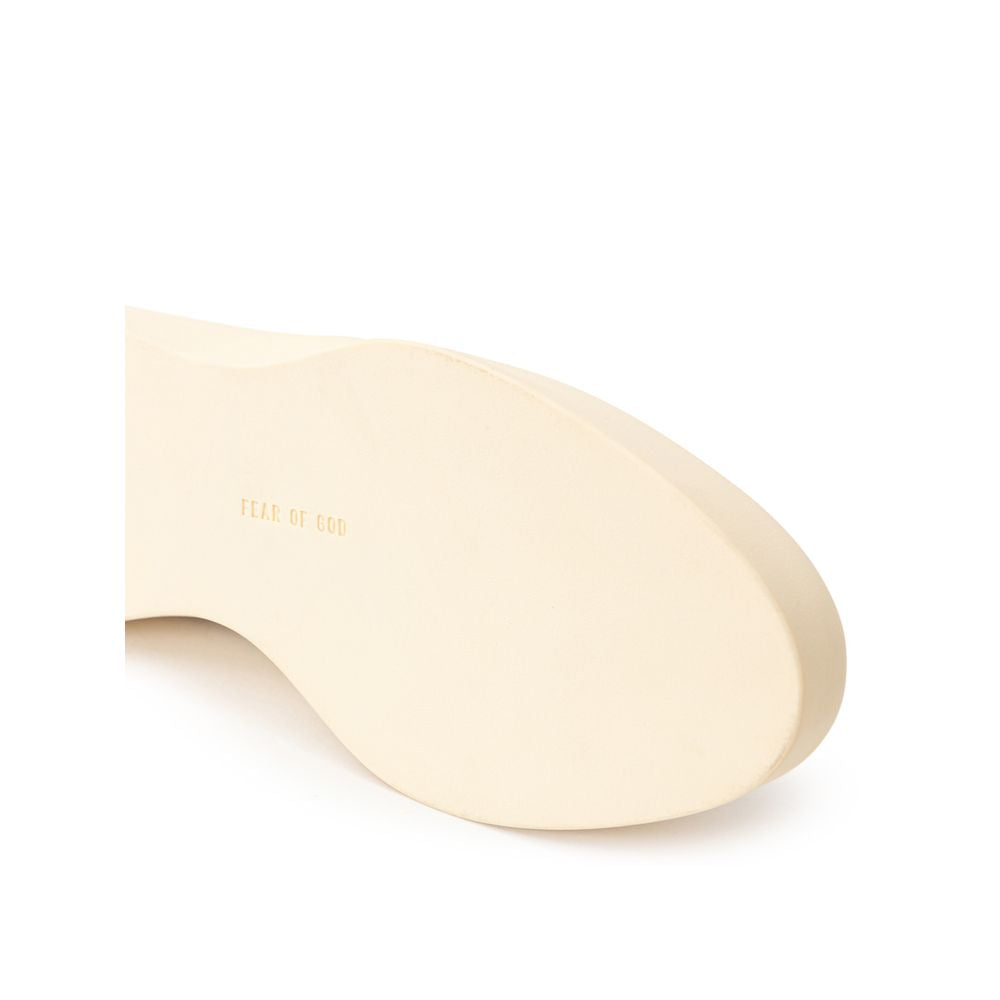 Fear Of God Gray Leather Slip-On Loafer Fear Of God