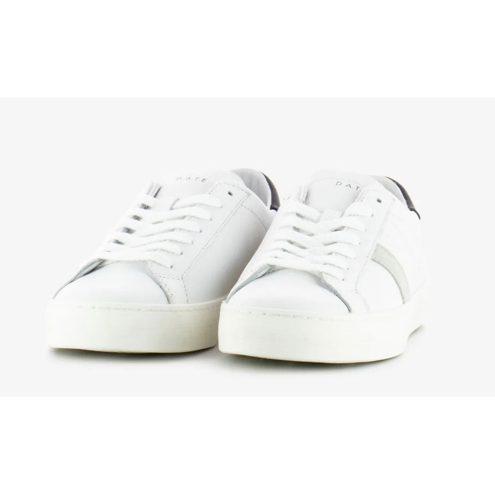 D.A.T.E White Leather Sneaker