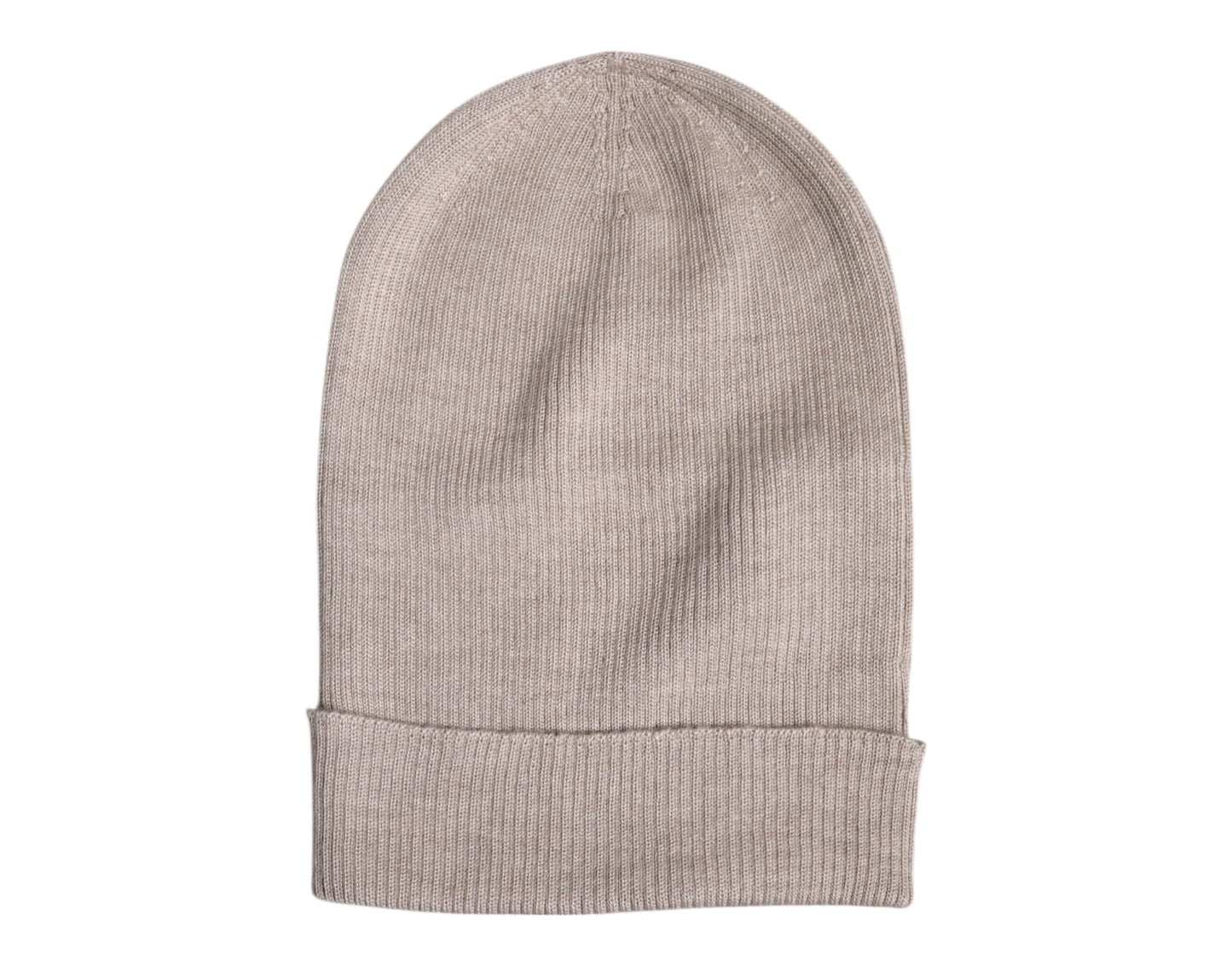 Dolce & Gabbana Beige Cashmere Knitted Winter Beanie Hat Dolce & Gabbana