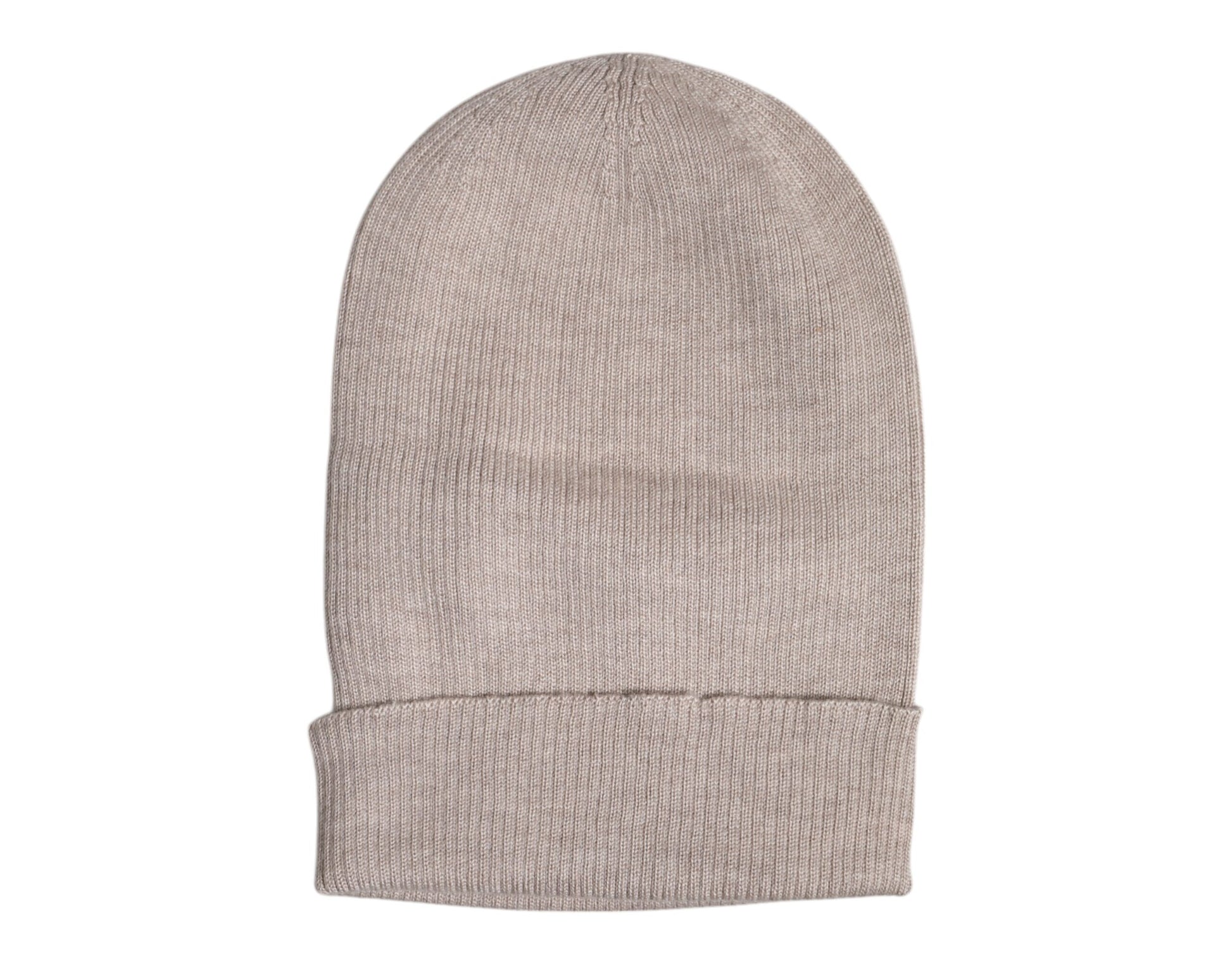 Dolce & Gabbana Beige Cashmere Knitted Winter Beanie Hat Dolce & Gabbana