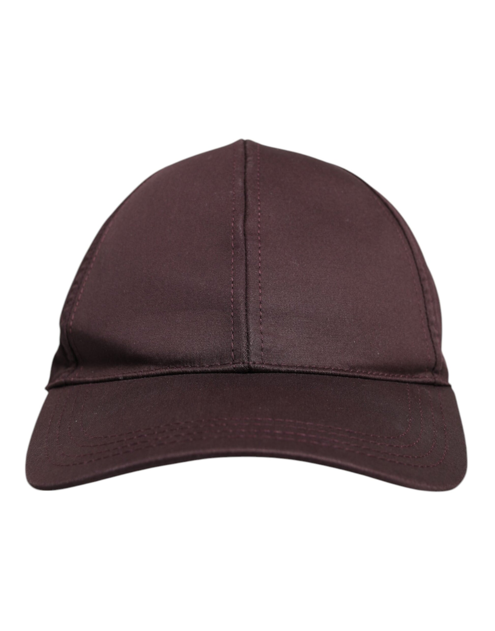 Dolce & Gabbana Brown Cotton DG Crown 6 Panels Baseball Cap Dolce & Gabbana