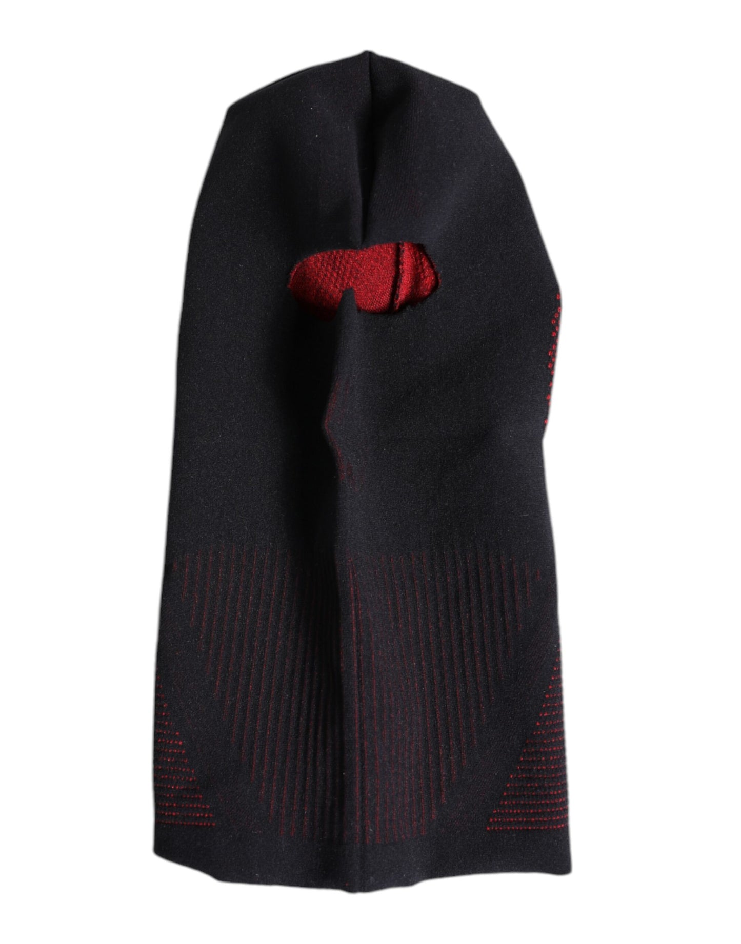 Dolce & Gabbana Black Cotton Knitted Ski Mask Balaclava Hat Dolce & Gabbana