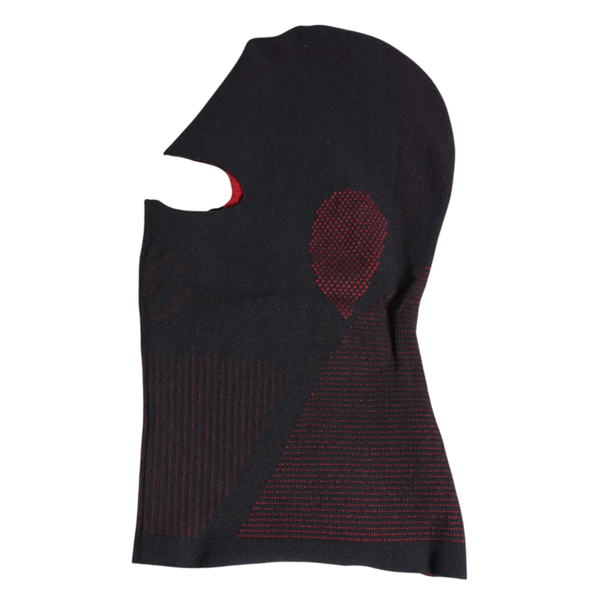 Dolce & Gabbana Black Cotton Knitted Ski Mask Balaclava Hat Dolce & Gabbana