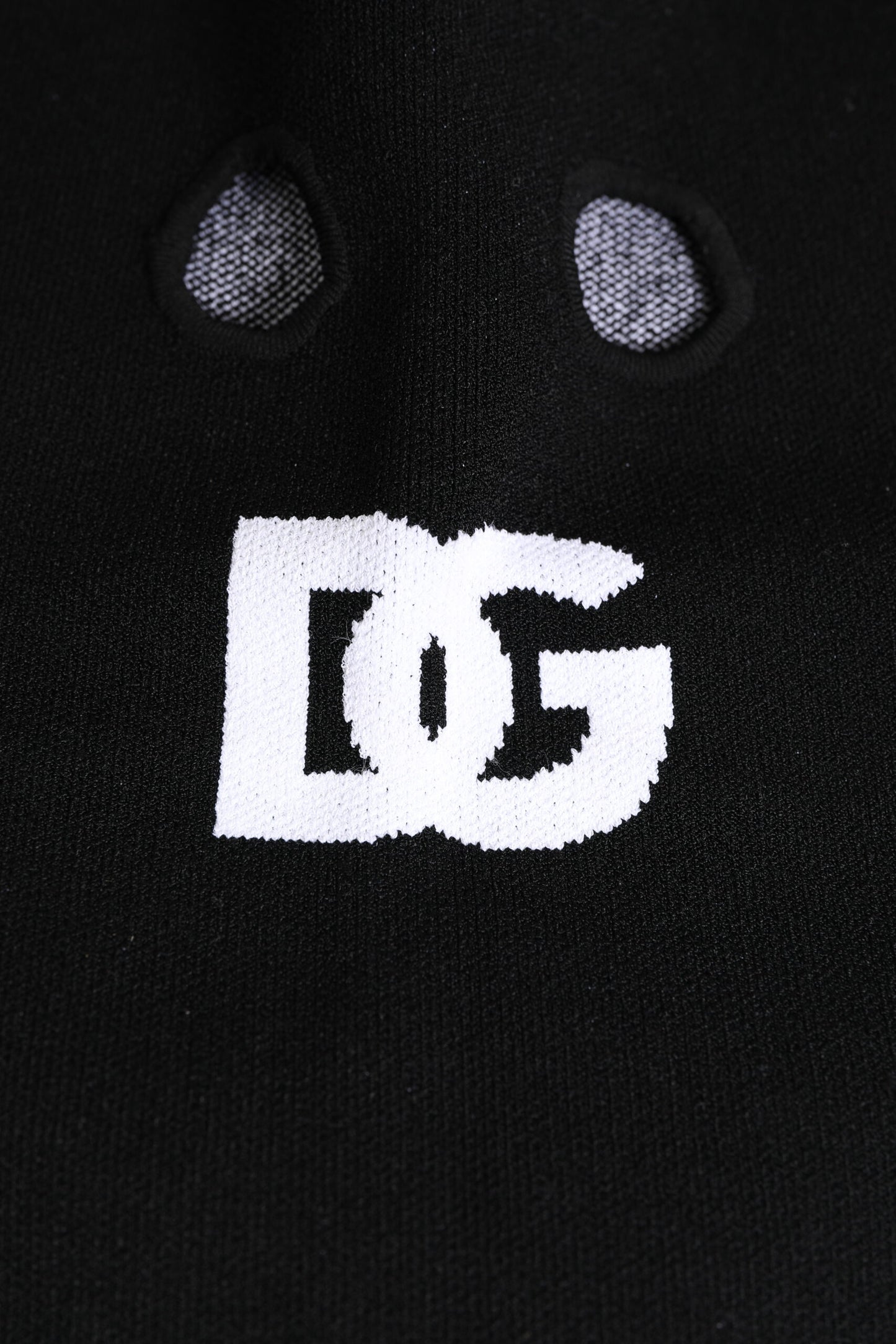 Dolce & Gabbana Black Cashmere Knitted Ski Mask Balaclava Hat Dolce & Gabbana