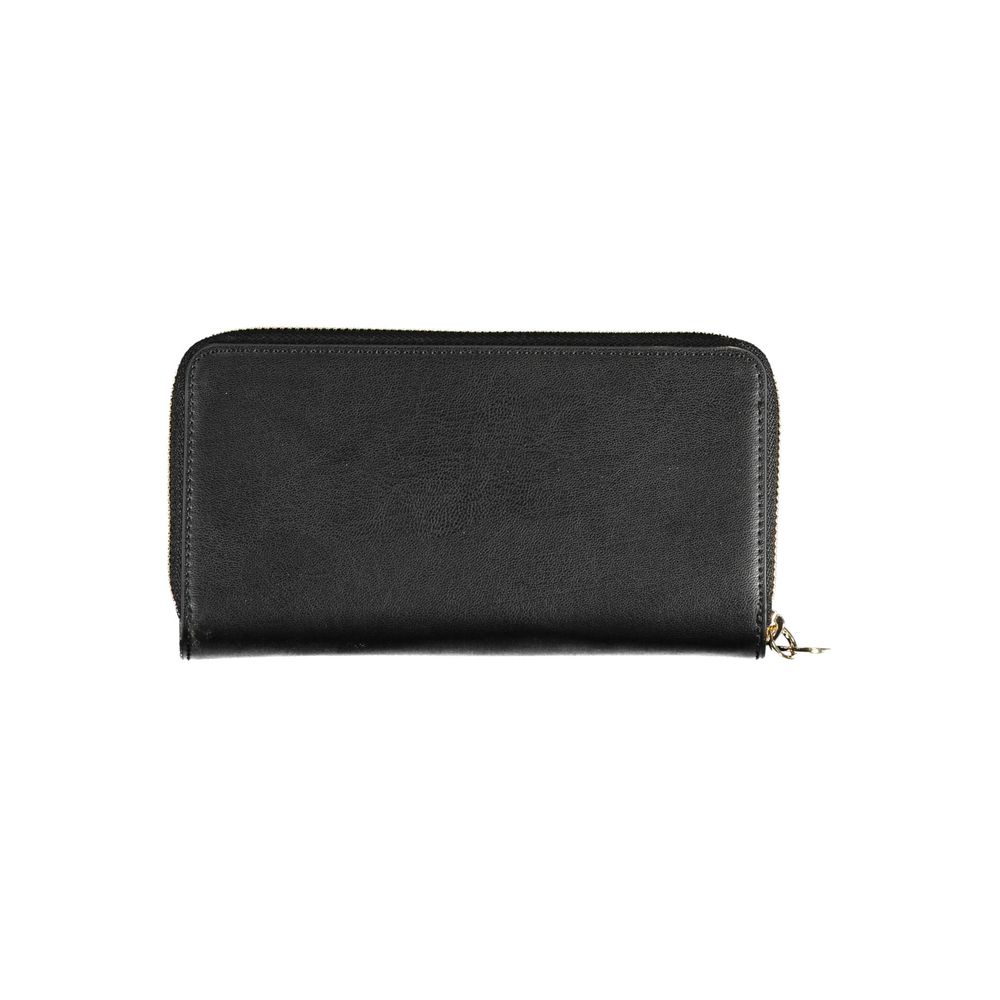 Tommy Hilfiger Black Polyethylene Women Wallet Tommy Hilfiger