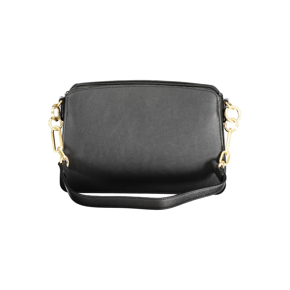 Mario Valentino Black Polyethylene Handbag Mario Valentino