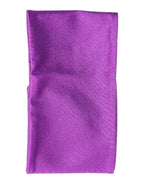 Dolce & Gabbana Purple Nylon Stretch Women Neck Warmer Scarf