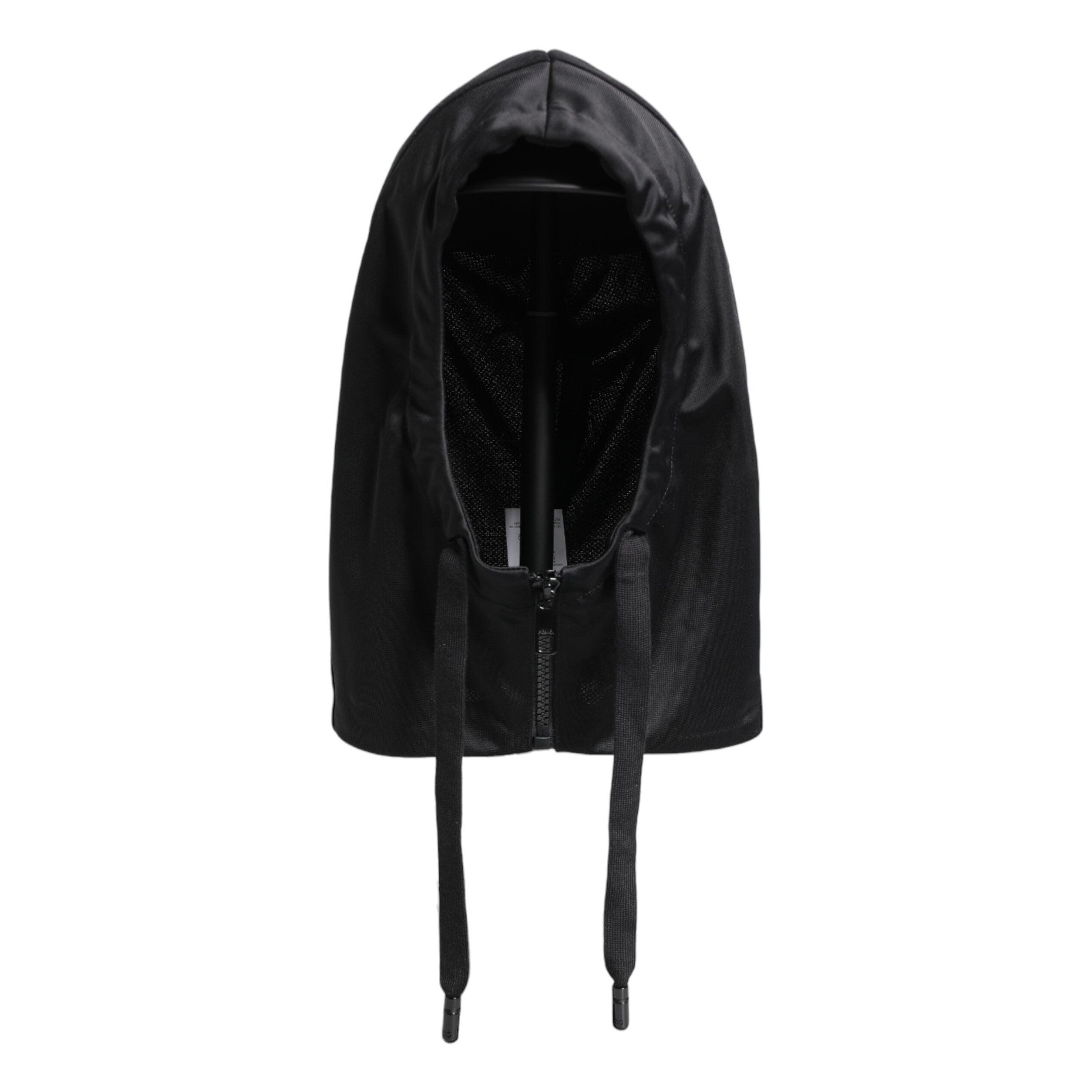 Dolce & Gabbana Black Polyester Whole Head Wrap Hat
