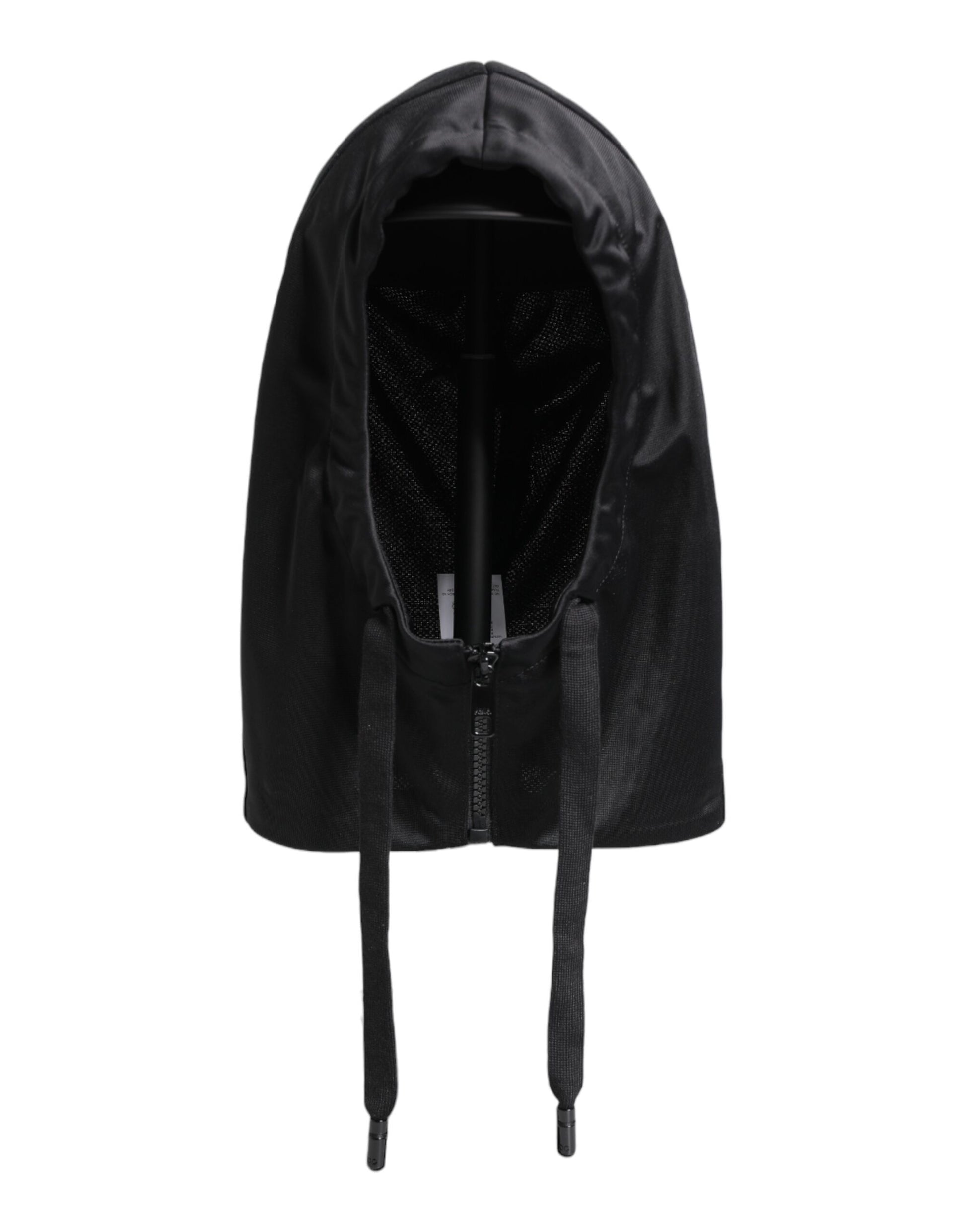 Dolce & Gabbana Black Polyester Whole Head Wrap Hat Dolce & Gabbana