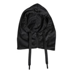 Dolce & Gabbana Black Polyester Whole Head Wrap Hat