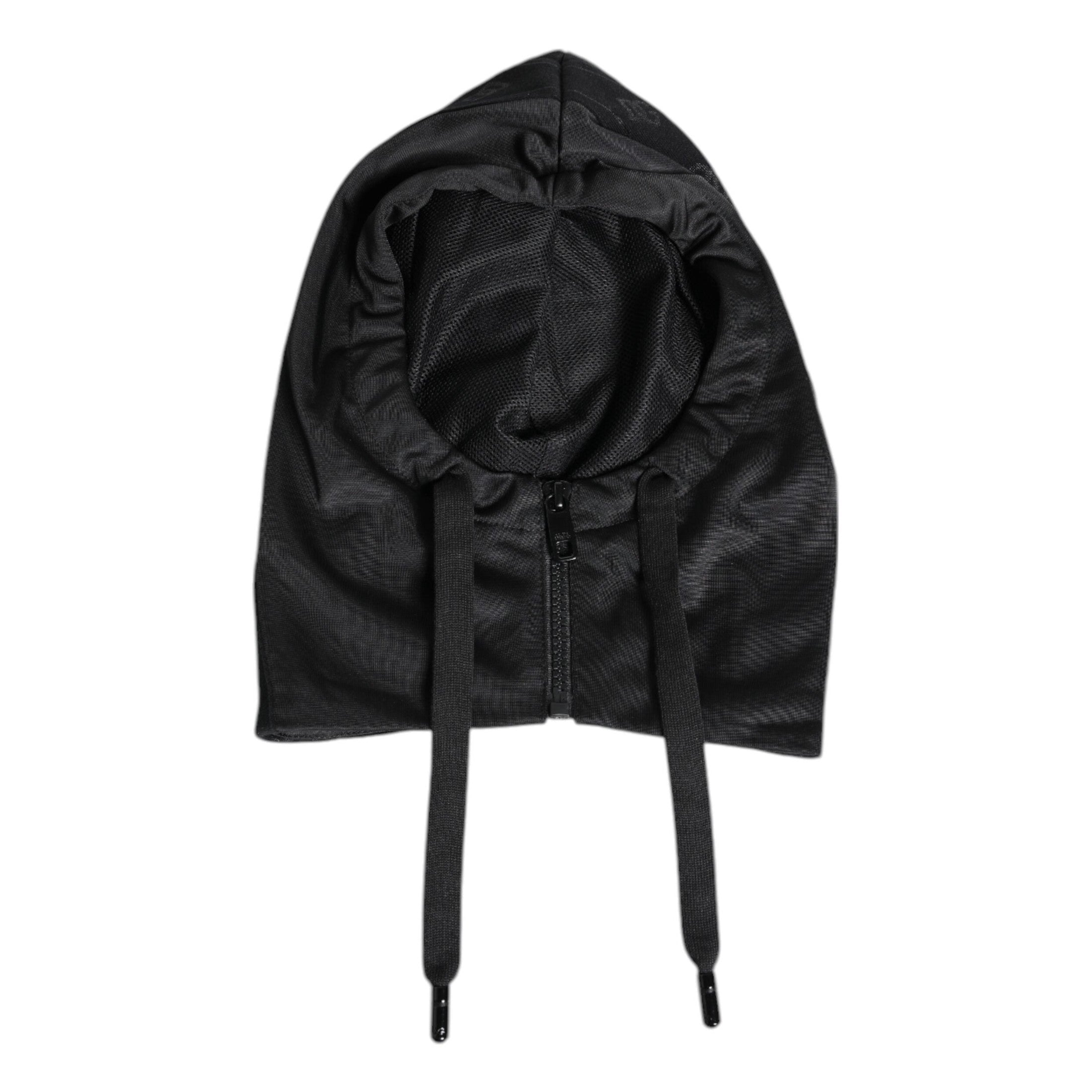 Dolce & Gabbana Black Polyester Whole Head Wrap Hat