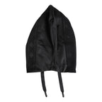 Dolce & Gabbana Black Polyester Whole Head Wrap Hat