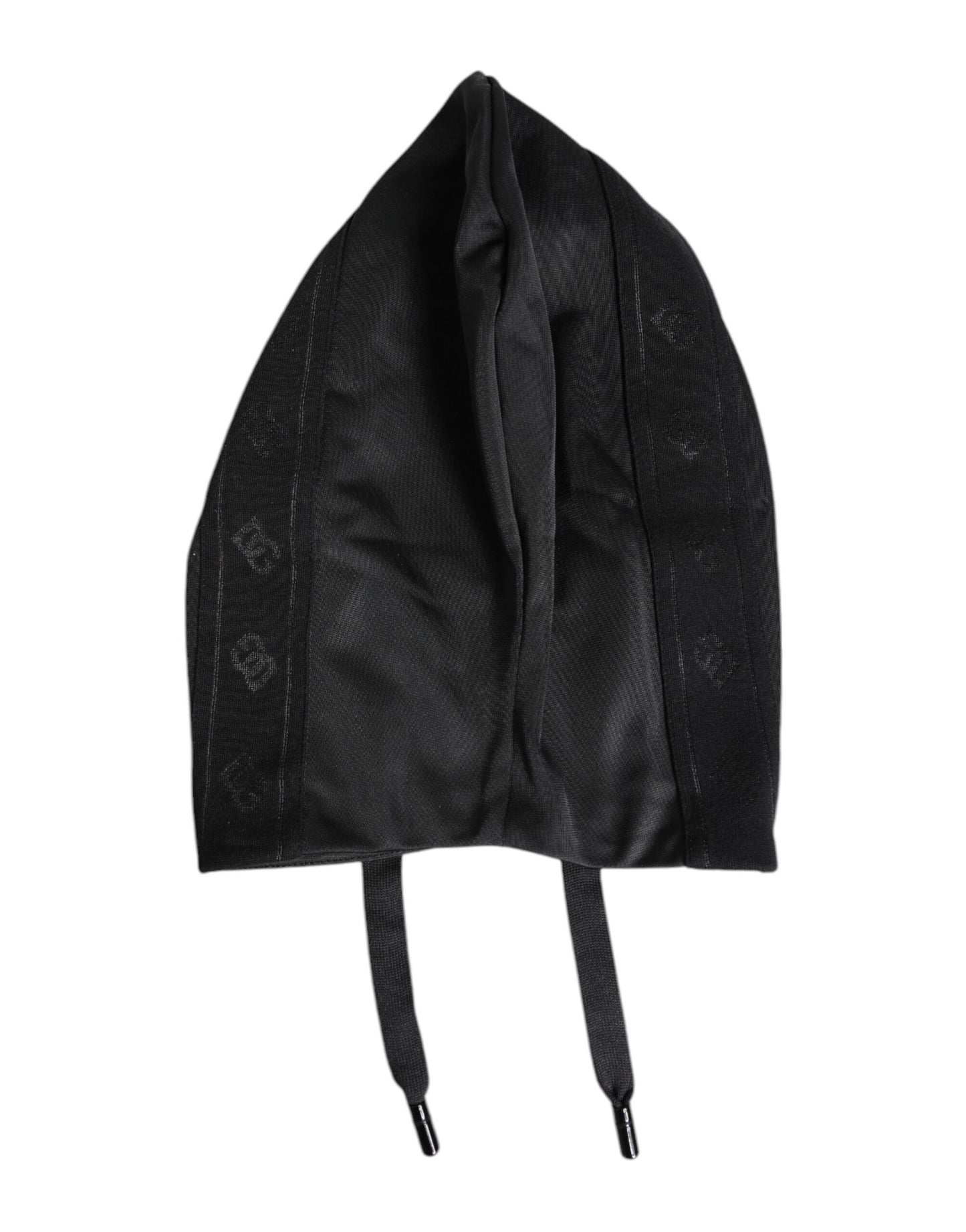 Dolce & Gabbana Black Polyester Whole Head Wrap Hat Dolce & Gabbana
