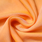 Dolce & Gabbana Orange Silk Rectangle Wrap Shawl Scarf