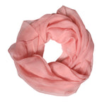 Dolce & Gabbana Pink Silk Rectangle Women Wrap Shawl Scarf