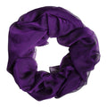 Dolce & Gabbana Purple Silk Rectangle Wrap Shawl Scarf