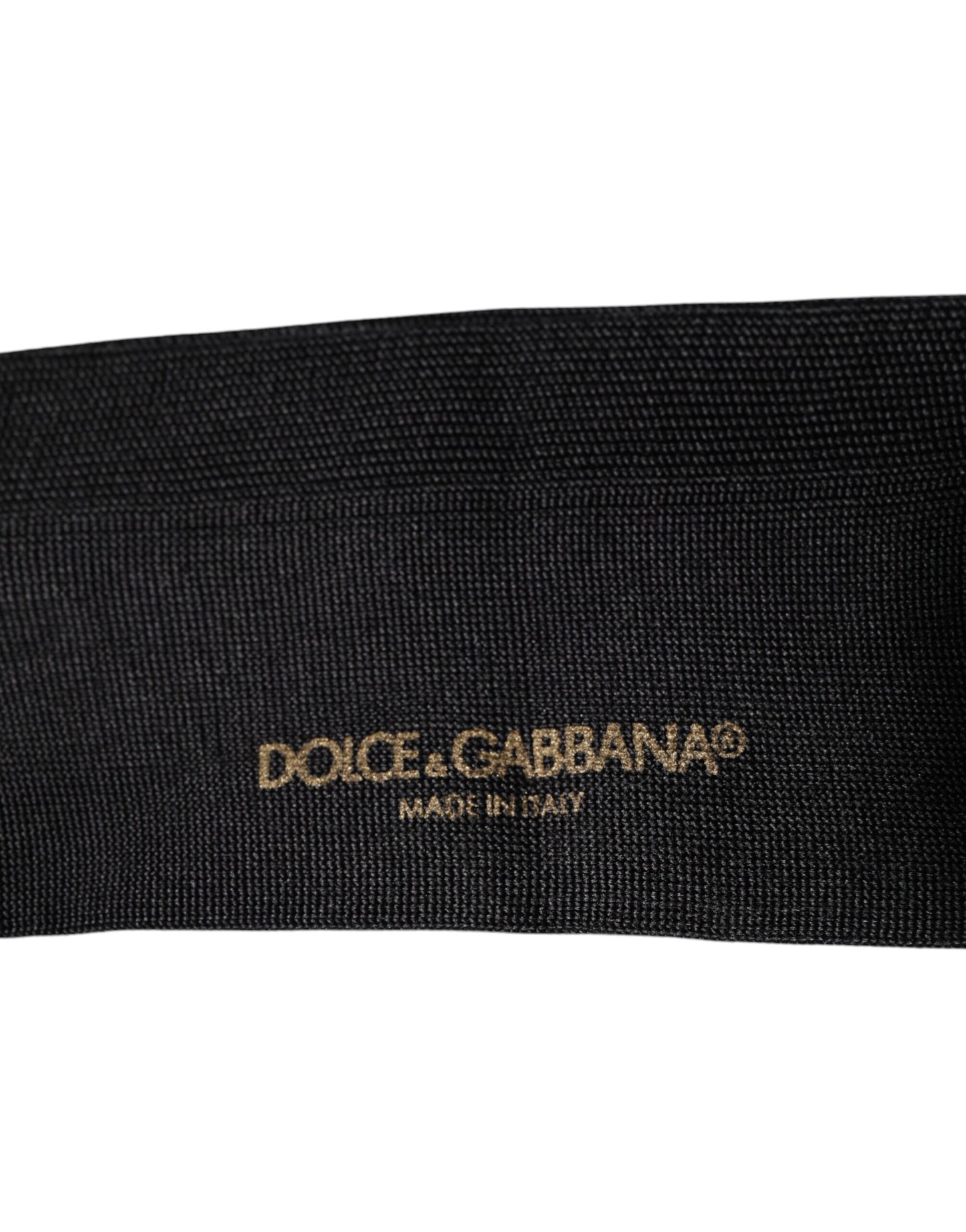 Dolce & Gabbana Black Cotton DG Logo Mid Calf Men Socks Dolce & Gabbana