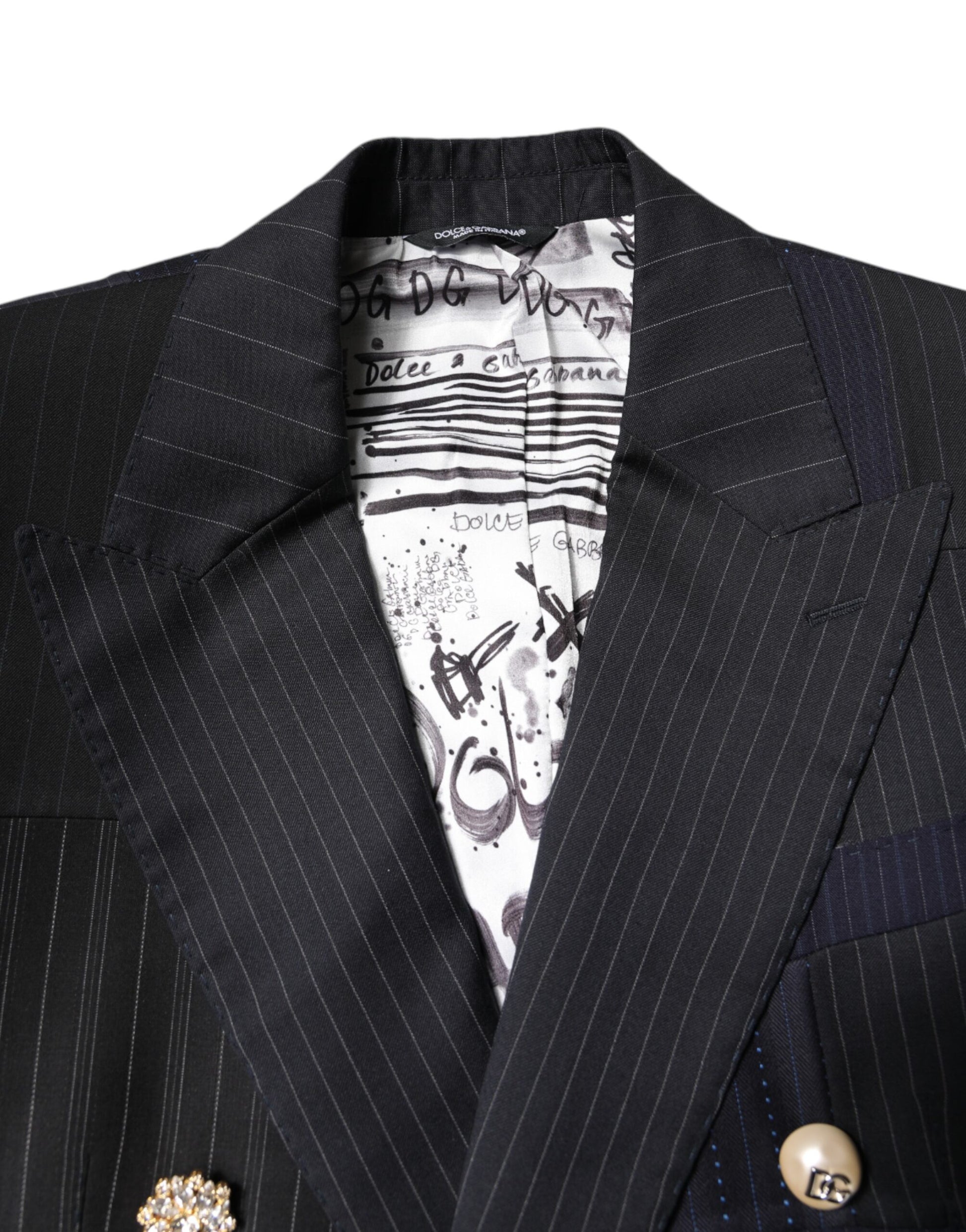 Dolce & Gabbana Multicolor Patchwork Jacket Coat Suit Blazer Dolce & Gabbana