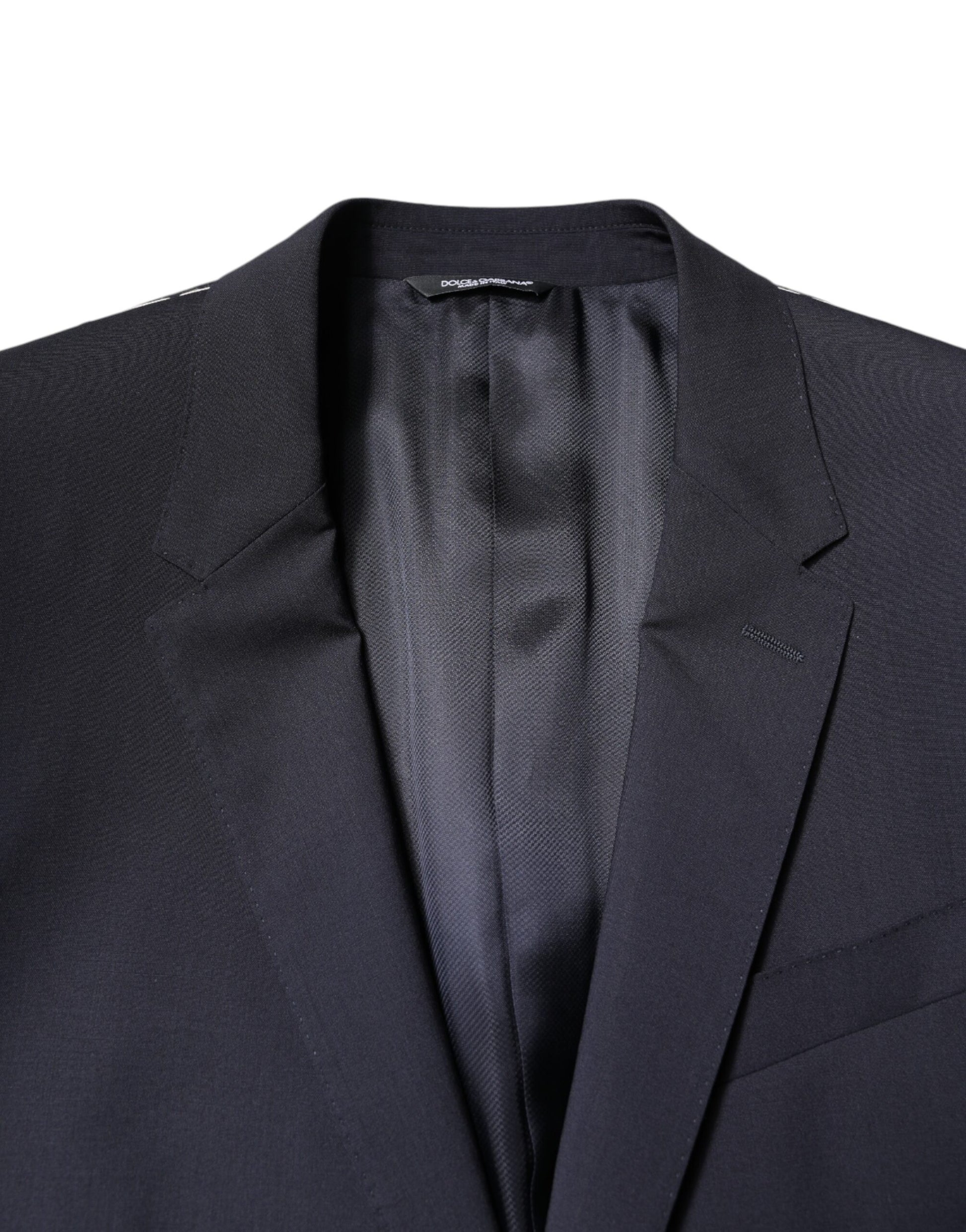 Dolce & Gabbana Black MARTINI Single Breasted Coat Blazer Dolce & Gabbana